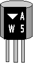       A
W   5